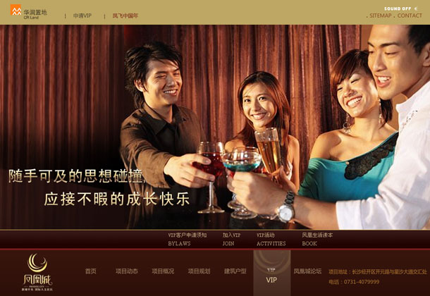 深圳市牧星策劃設(shè)計有限公司鳳凰城項目網(wǎng)站 VIP